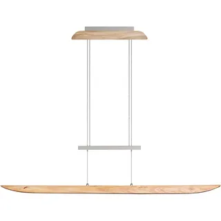 Elobra Colombia XL 1-flg. 117 cm Holz braun