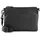 Leather Umhängetasche Leder Black