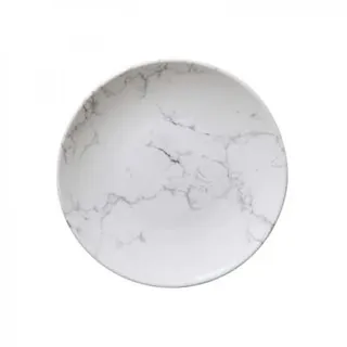 Secret de Gourmet - Weißer Marmor-Dessertteller 19 cm
