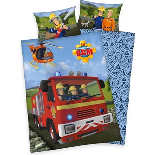 Babybest, Kinderbettwäsche, Feuerwehrmann Sam (100 x 135 cm)