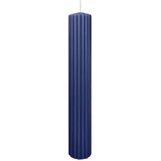 Wiedemann Kerzen Rillen Kerzen 300 x Ø 45 mm blau 4 St.