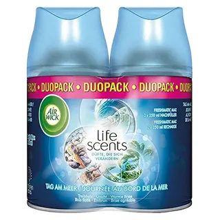 Air Wick Freshmatic Max Automatisches Duftspray Nachfüller, Tag am Meer, Duo-Pack (2x250ml)