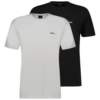 BOSS T-Shirt Herren T-Shirt 2er-Pack (1-tlg) schwarz|weiß XL