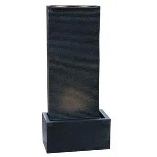 Dehner Polyethylen-Gartenbrunnen Altero, solarfähig, ca. H107 cm