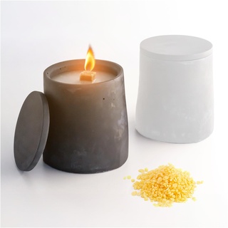 BETOLZ® CLARUS Design Kerzenfresser für Kerzenreste verwerten/Dauerkerze/Schmelzlicht Outdoor für Wachsreste mit Dauerdocht