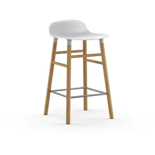 Normann Copenhagen Form Barhocker 65 cm Eiche/weiß