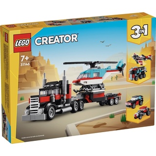LEGO® Creator - LEGO® Creator 31146 TIEFLADER MIT HUBSCHRAUBER