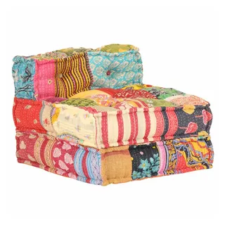 vidaXL Modularer Pouf 287702  Patchwork