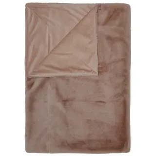 Essenza Furry Plaid 150 x 200 cm Taupe