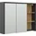 100 cm anthrazit/eiche