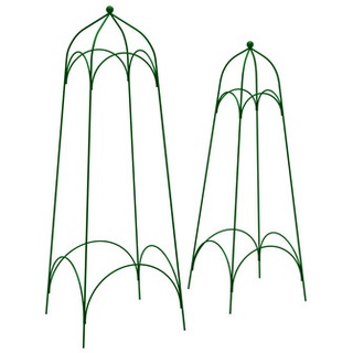 Dehner Obelisk-Set Tenda, 2-teilig, Grün