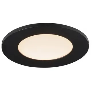 Nordlux Leonis 2700 LED Einbauleuchte 4.5W Warmweiss IP65 wasserdicht schwarz 23