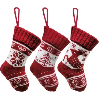 3 Stück Weihnachten Dekoration Strümpfe Weihnachtsdekoration Strümpfe Rentier Weihnachtsstrumpf HäNgen Weihnachten Strümpfe ür Weihnachtsfeier, Geschenk, Süßigkeiten, DIY Handwerk