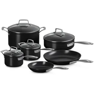 Le Creuset Essential Topf-Set 6-tlg. Keramik-Antihaft