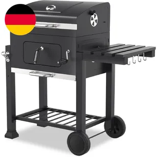 Tepro Holzkohlegrill (Grillwagen) Toronto Click, Grillfläche: Ca. 56 X 41,5 Cm,