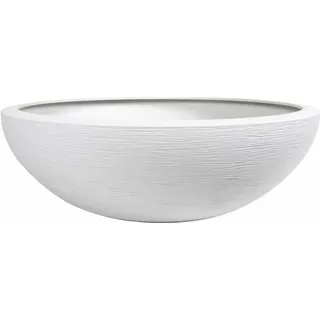 EDA Topf Ø 59 cm Weiß Kunststoff Rund Weiß - Weiß