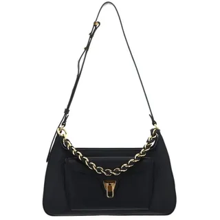 Coccinelle Beat Schultertasche Leder Black