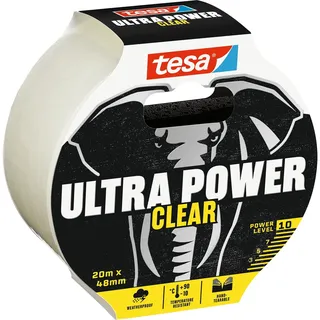 Tesa Reparaturband Ultra Power Clear 10 m x 48 mm