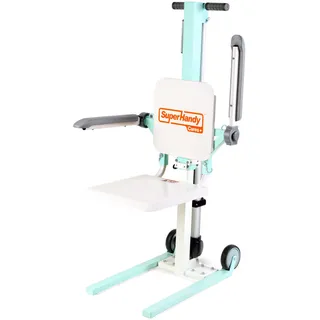 SuperHandy GoRise FC Elektrischer Boden-zu-Stuhl-Lift, 180 kg Tragkraft | Tragbar; patentiert; für Senioren und Menschen mit eingeschränkter Mobilität; Sitztransferhilfe mit Magnetfernbedienung