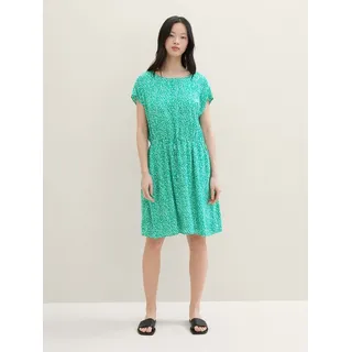 Tom Tailor Denim Sommerkleid Kleid mit Livaeco grün M