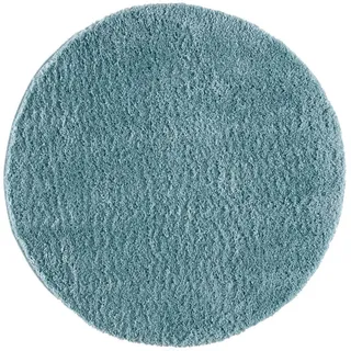 Carpet City Pulpy 100 Hochflorteppich 200 x 200 cm Blau