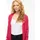 VIRIL LONG L/S KNIT CARDIGAN NOOS Rot XXL
