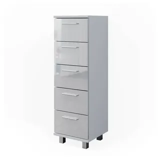 Vicco Ilias Badkommode 30 x 95 cm Weiß