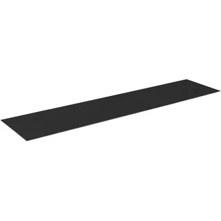 Voleo Oberplatte, Anthrazit, Glas, 40.50x0.40x181 cm, Wohnzimmer, TV Möbel, TV-Aufsätze