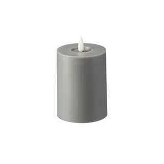 Möbel Kraft LED Kerze 12,3 cm grau