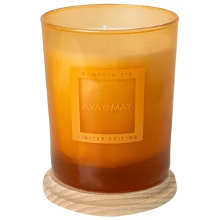 AVA & MAY Duftkerze "Pumpkin Pie" in Orange - 180 g