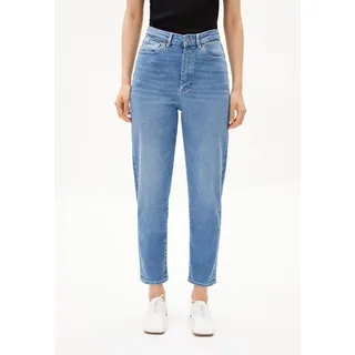 Armedangels Damen Mom Jeans recycelter Baumwoll Mix Comfort-Stretch MAIRAA Mom Fit Herse - 31W / 32L