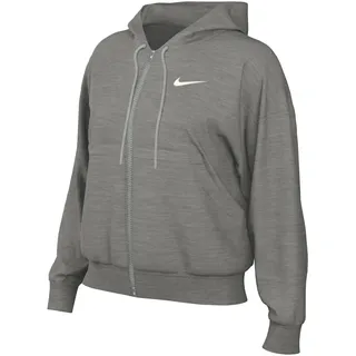 Nike Sportswear Phoenix Fleece Oversized Kapuzenjacke Damen 063 dk grey heather/sail M