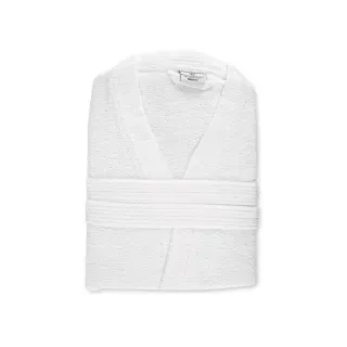 Hygostar® Bademäntel Kimono,  Baumwolle, Länge: 120 cm, weiß 55844 , 1 Packung = 1 Stück, Größe L
