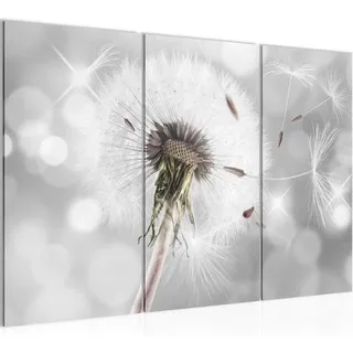 Famanu Blumenbild - Wandbild XXL - 3-teilig - 120 x 80 cm