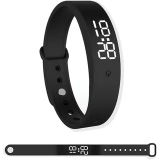 Vibrationswecker Armband Vibrationsalarm Erinnerung Uhr | für Kinder ErwachseneDas Uhrwerk ist mit USB Ladekopf Ausgestattet 30 Tage Lang IPX67 Wasserdicht Trinkerinnerung Pillenerin