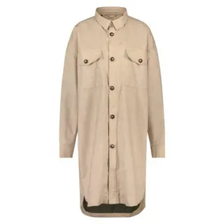 Agu Oversized Rain Langarmhemd - Moonlight Melange - 2XL