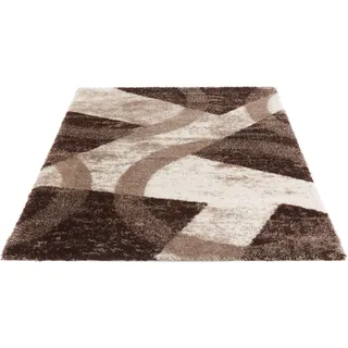 Hochflor-Teppich GUIDO MARIA KRETSCHMER HOME&LIVING "Paola" Teppiche Gr. B/L: 280 cm x 380 cm, 43 mm, 1 St., beige (sand) Esszimmerteppiche Teppich Hochflor, besonders weich, gewebt, weicher Flor
