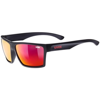 UVEX Sonnenbrille LGL 29 - Uni., black mat/red