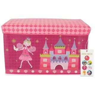 Bieco Aufbewahrungsbox 60 x 35 x 30 cm 1-tlg. rosa