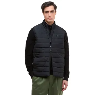Barbour Aldon Weste - Black - M