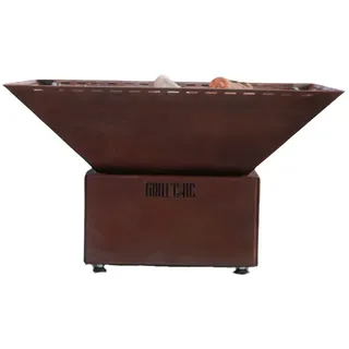 GRILLCHIC Feuerschale Mini Cevenol Corten Carre 62 Simple Cuve