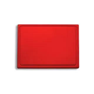 Friedr. Dick Schneidebrett-Set Kunststoff 1 53 x 32,5 x 1,8 cm Rot