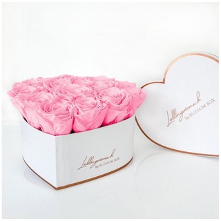 Trockenblume »Rosenbox Herzform Lieblingsmensch Valentinstag«, MARYLEA