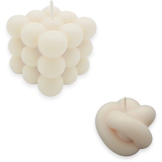 candlery. - Bubble Candle – Vegane & Nachhaltige Design-Kerzen aus Rapswachs – Handmade in Germany - Kerzenmanufakur aus Münster (Bubble+Knoten, 2)