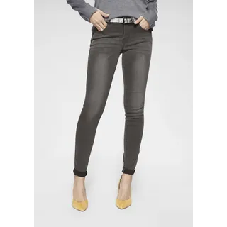 Skinny-fit-Jeans TAMARIS Gr. 44, N-Gr, grau (grey, used) Damen Jeans Röhrenjeans im Five-Pocket-Style Bestseller