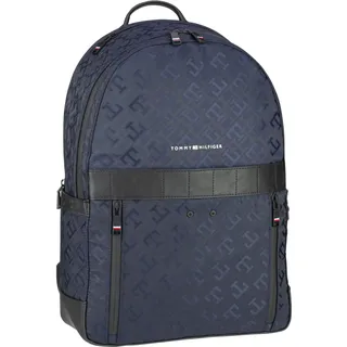 Tommy Hilfiger TH Elevated 1985 Mono Backpack Space Blue Monogram - Einheitsgröße