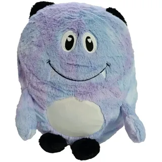 Haus und Deko Zierkissen Monster Kuschelkissen Plüsch Kinder Kissen Dekokissen mit Füllung ca., (1 St) bunt