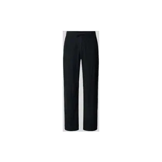 Loose Fit Leinenhose mit Tunnelzug Modell 'BRODY', Black, $listsize[$i].replace('"','"')
