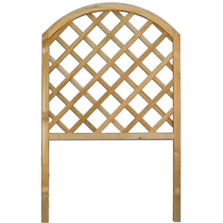 Tetzner & Jentzsch Rankgitter 90 x 140 cm Braun Holz