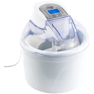 Rosenstein & Söhne Kompakte Eismaschine mit LCD-Display